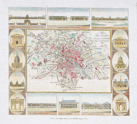 Plan ancien de Paris