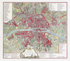 Plan ancien de la Cité de Paris