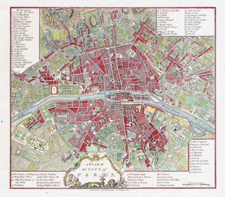 Plan ancien de la Cité de Paris