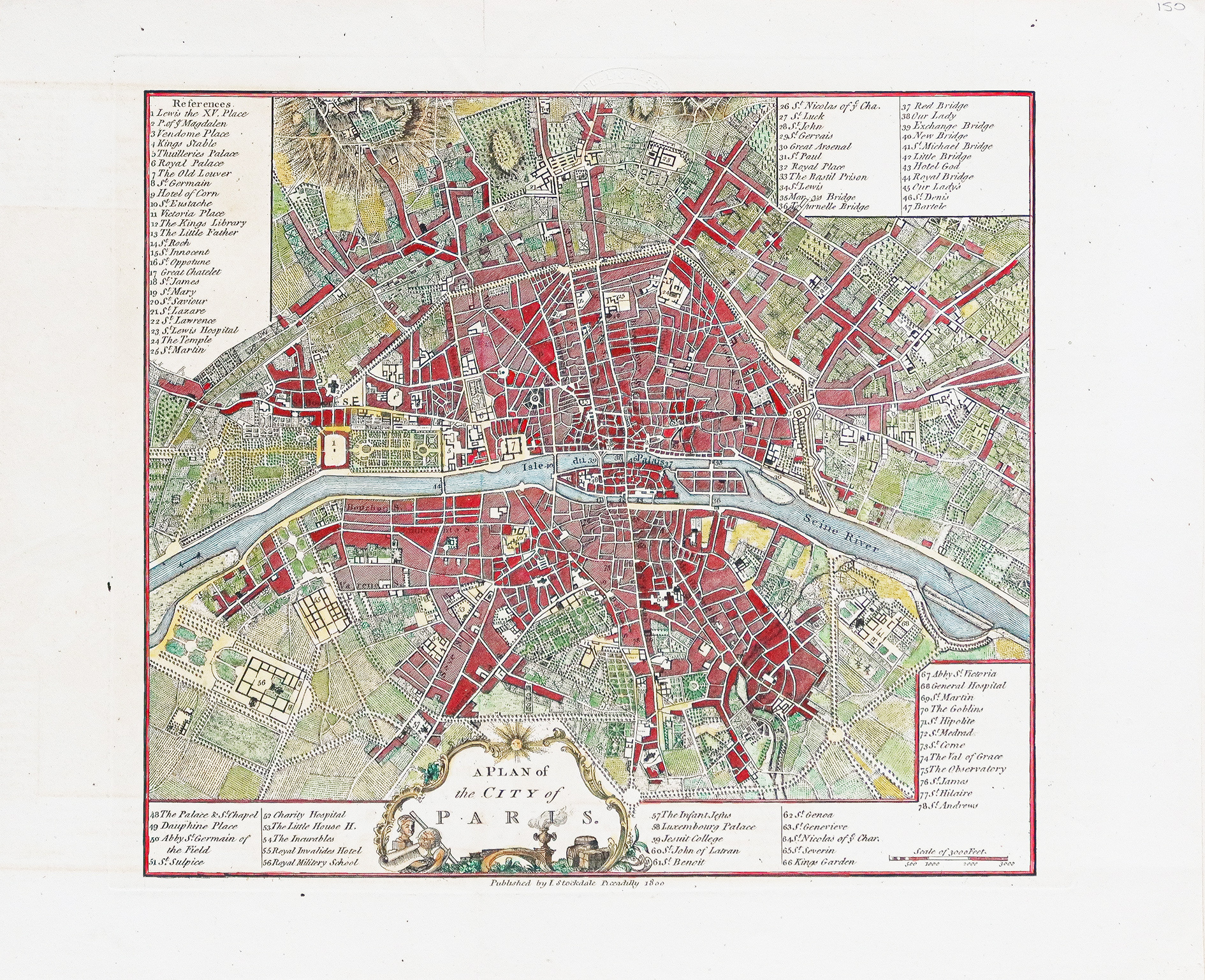 Plan ancien de la Cité de Paris