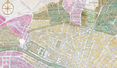 Plan ancien de Paris et ses faubourgs