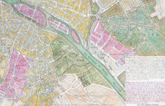 Plan ancien de Paris et ses faubourgs