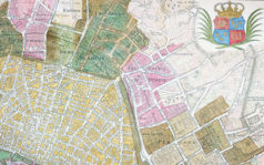 Plan ancien de Paris et ses faubourgs