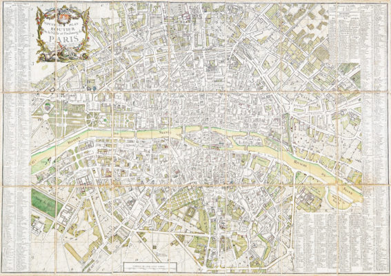 Plan ancien de Paris