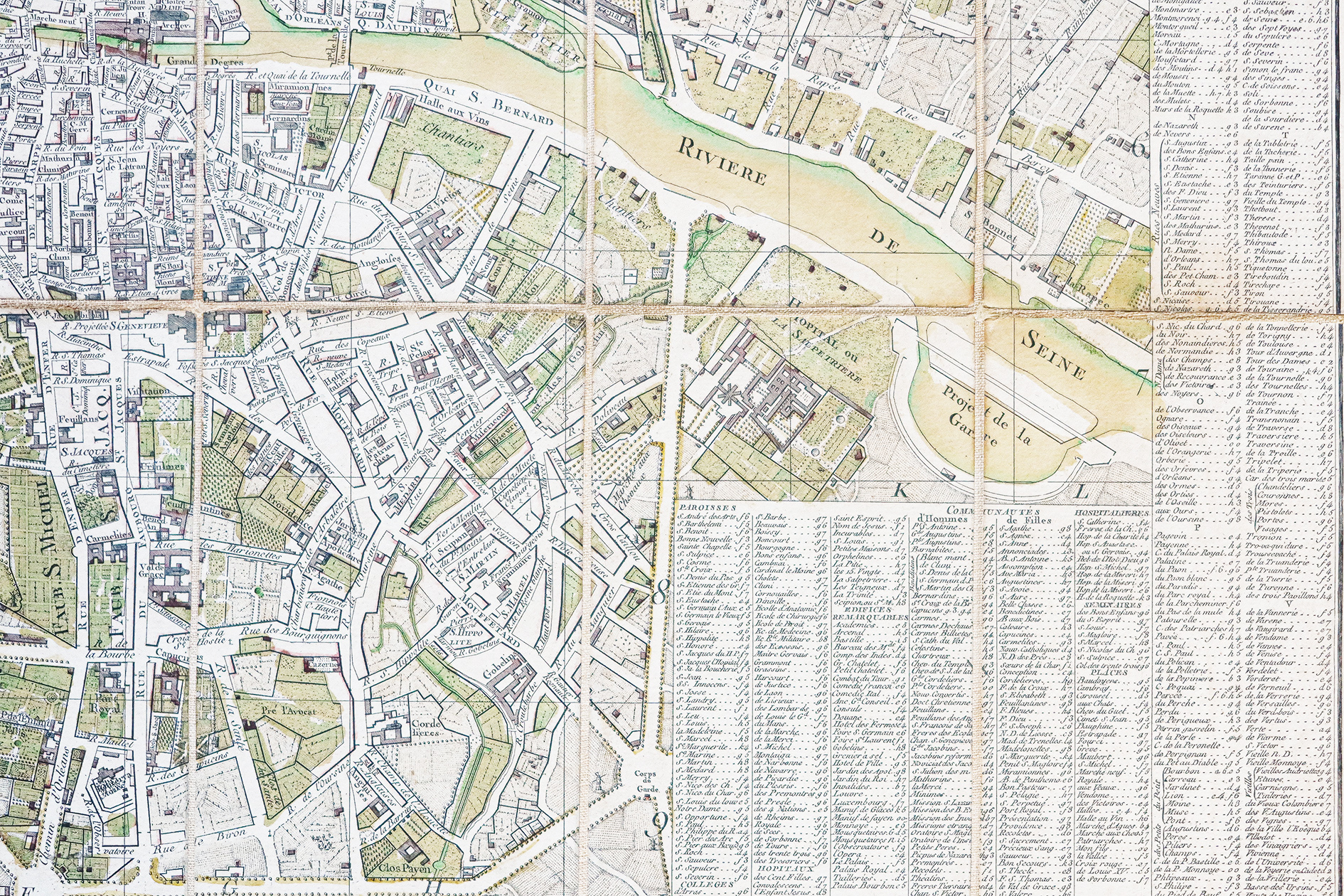Plan ancien de Paris
