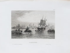Gravure ancienne de Arkhangelsk