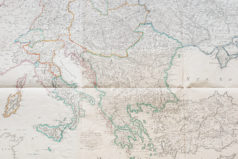 Carte ancienne du théâtre des Guerres