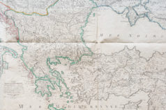 Carte ancienne du théâtre des Guerres