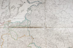 Carte ancienne du théâtre des Guerres