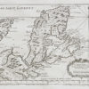 Carte ancienne de l’île de Cap-Breton