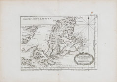 Carte ancienne de l’île de Cap-Breton