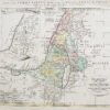 Carte géographique ancienne de la Terre Sainte