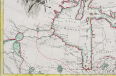 Carte géographique ancienne - Amérique du Nord