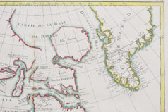 Carte géographique ancienne - Amérique du Nord