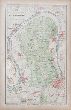 Plan ancien de St Germain