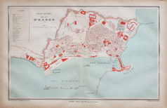 Plan ancien de la ville d’Alger