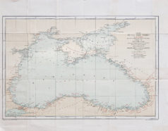 Carte marine ancienne - Mer noire