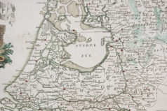 Carte géographique ancienne - Pays-Bas