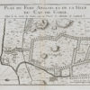 Plan ancien du Fort de Cape Coast - Ghana