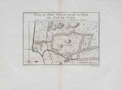 Plan ancien du Fort de Cape Coast - Ghana