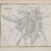 Plan ancien de la ville de Toulouse