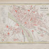 Plan ancien de la ville de Rouen