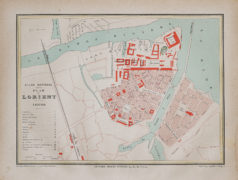 Plan ancien de la ville de Lorient