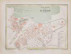 Plan ancien de la ville d'Oran