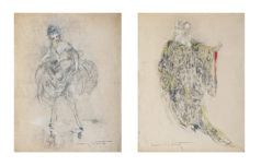 Louis ICART - La diva et L’averse