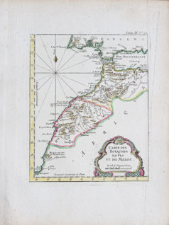 Carte ancienne du Maroc