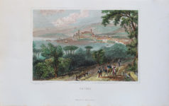 Gravure ancienne de Cannes