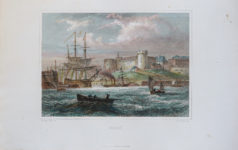 Gravure ancienne de Brest