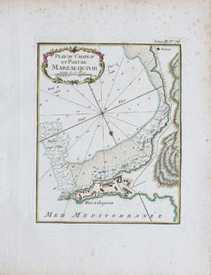 Plan ancien de Mers el-Kébir - Algérie