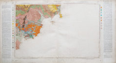 Carte géologique des environs de Antibes
