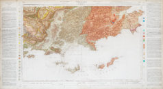 Carte géologique des environs de Toulon