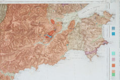 Carte géologique des environs de Toulon