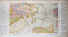 Carte géologique des environs de Avignon