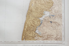 Carte géologique des environs du Vieux Boucau