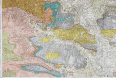 Carte géologique des environs de Orange