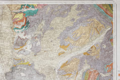 Carte géologique des environs de Orange
