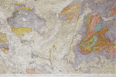 Carte géologique des environs de Orange