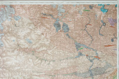 Carte géologique des environs de Largentière