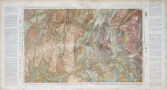 Carte géologique des environs de Vizille