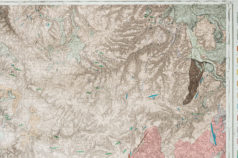 Carte géologique des environs de Saint-Flour