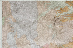 Carte géologique des environs de Aurillac