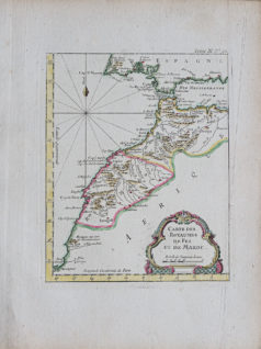 Carte ancienne du Maroc