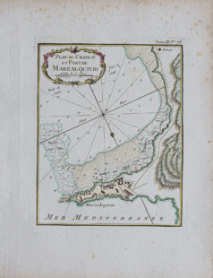 Plan ancien de Mers el-Kébir - Algérie