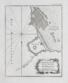 Plan ancien du Bequier - Abou Qir - Egypte