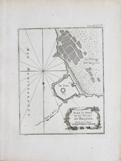 Plan ancien du Bequier - Abou Qir - Egypte