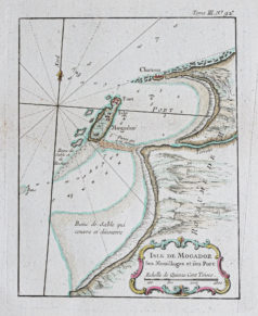 Carte ancienne de l’Île de Mogador - Essaouira